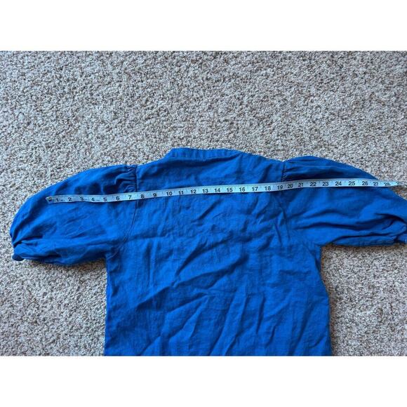 Lilly Pulitzer Maileigh Linen dress, Blue, size 0, but fits large - Picture 9 of 14